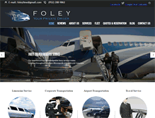 Tablet Screenshot of foleytrans.com